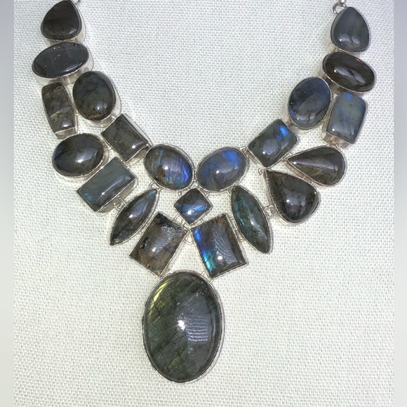 Deep Blue & Green Labradorite Gemstones (297.93 cts) in...